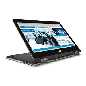 Dell Latitude 3379 2 in1 Laptop, Intel i3-6006U, 2 GHz, 128 GB SSD, Intel HD Graphics, Windows 10 Professional, Grey, 13.3" FHD