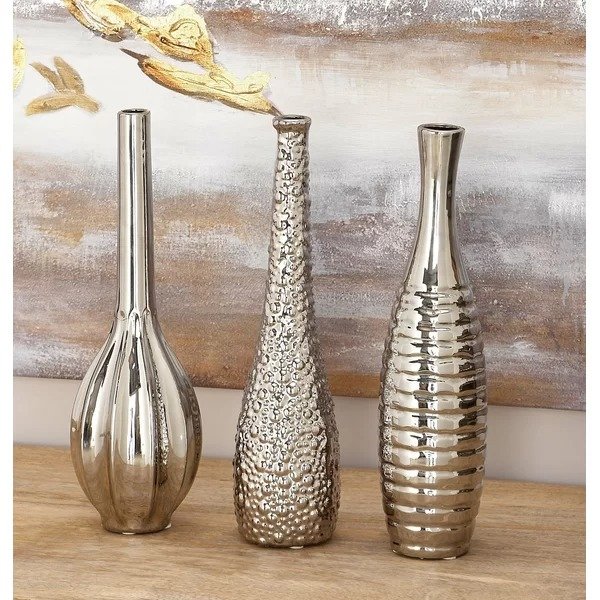 3 Piece Stoneware Table Vase Set (Set of 3)3 Piece Stoneware Table Vase Set (Set of 3)Ratings & ReviewsCustomer PhotosQuestions & AnswersShipping & ReturnsMore to Explore