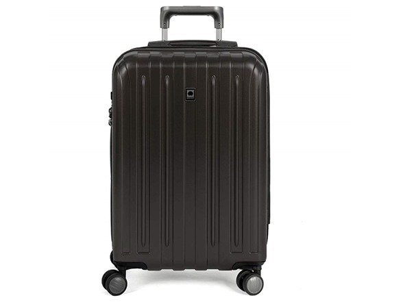 Paris Titanium Hardside Expandable Luggage with Spinner Wheels, Black, Carry-On 21 Inch