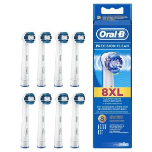 Oral-B Precision Clean Electric Toothbrush Replacement Heads (Pack of 8)