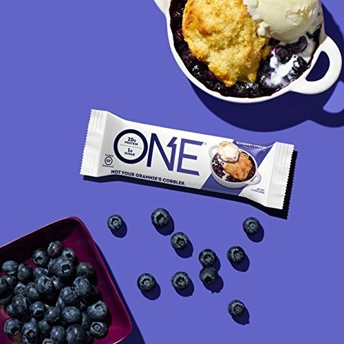 蓝莓口味 高蛋白低糖能量棒12条