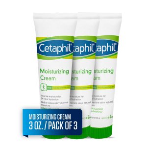Cetaphil Moisturizing Cream 3 Ounce (Pack of 3)