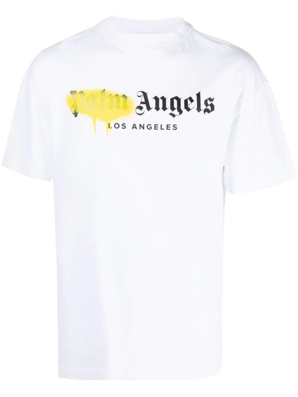 LA logo-print T-shirt