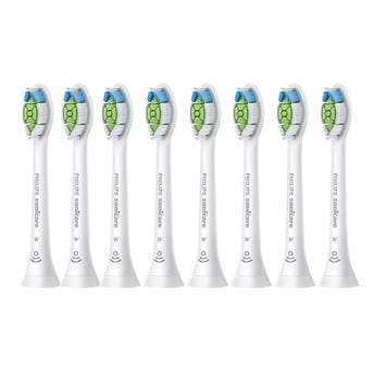 Sonicare DiamondClean, Replacement Electric Toothbrush Heads, Medium Bristle, 8-count