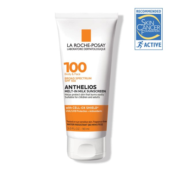 Anthelios Melt-in Milk Body & Face Sunscreen Lotion Broad Spectrum SPF 100