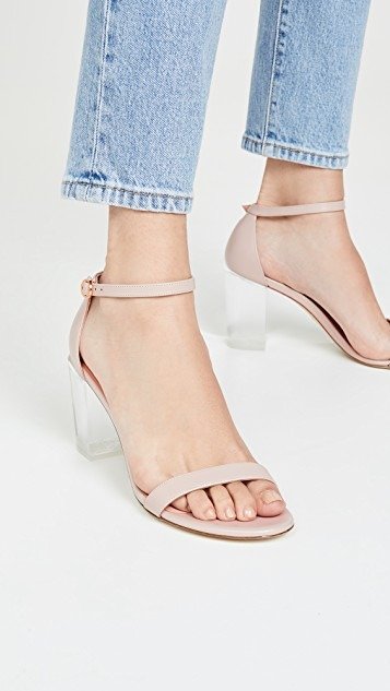 Nearlynude Lucite Sandal