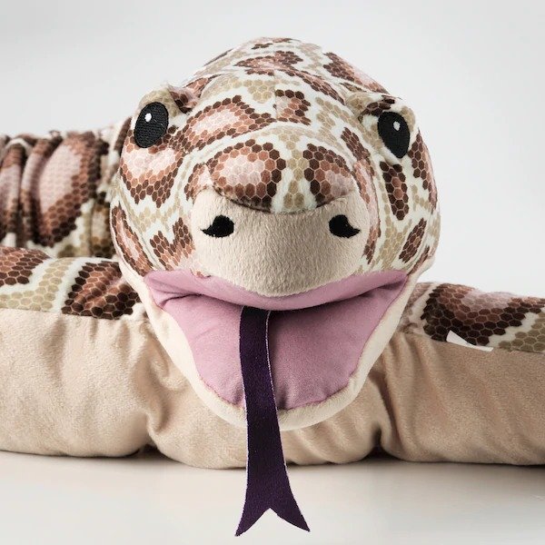 DJUNGELSKOG Glove puppet, snake, burmese python - IKEA
