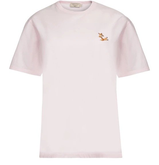 Chillax fox patch t-shirt