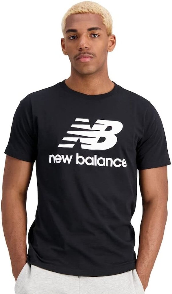 Men's NB Essentials Stacked Logo Short Sleeve