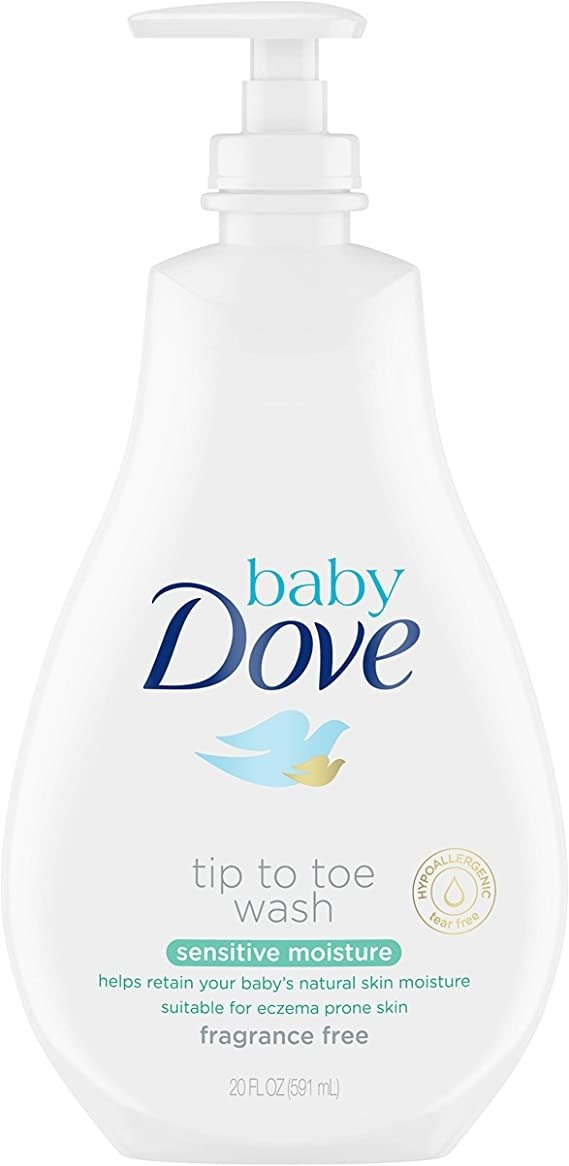 Baby Dove 洗澡，敏感保湿，20 盎司 {"isOriginalText":"true","showTooltip":"false","tooltipContent":"中文翻译，点击查看"} 原文 页面含机器翻译，中文仅供参考，以原文为准