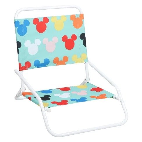Mickey Mouse & Friends Outdoor Portable Chair - Blue