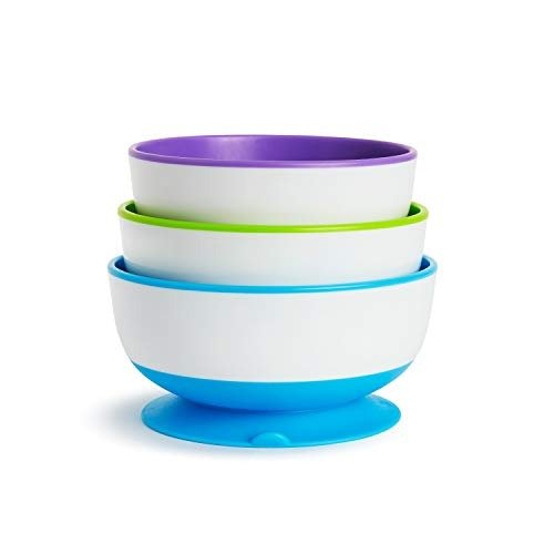 Stay Put Suction Bowl, 3 Pack