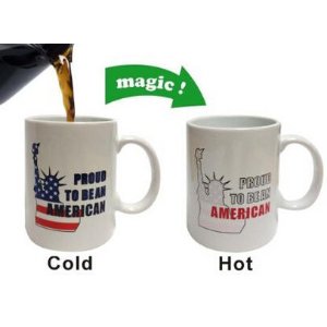 Moontree Proud to be an American coffee mug morning mug