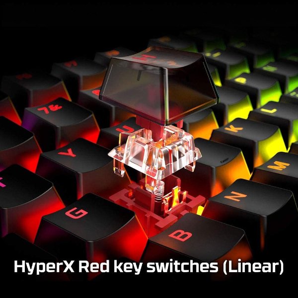 HyperX Alloy Origins 自主红轴 机械键盘
