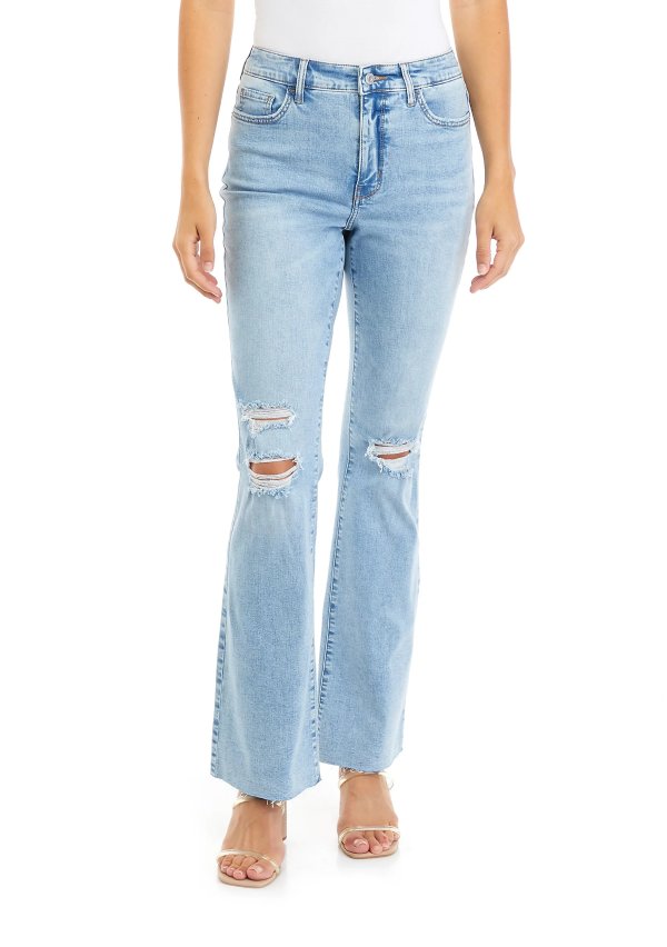 Women's High Rise 5 Pocket Flare Jeans