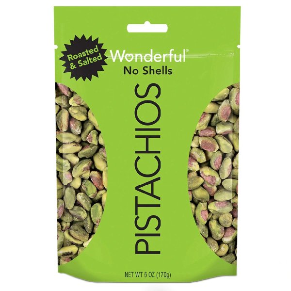 No Shell Pistachios Roasted & Salted