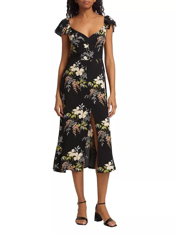 Baxley Floral Midi-Dress