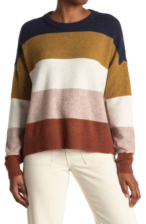 Crofton Stripe Pullover Sweater