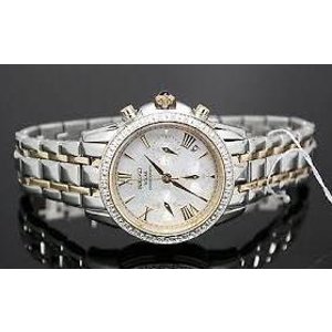 Seiko Women&#39;s SSC892 Diamond-Accented Two-Tone Stainless Steel Watch