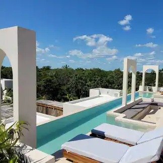 墨西哥图伦 全新公寓带私人泳池