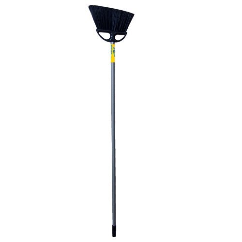 Reynera Household 10" wide, Angle-cut Poly-bristle Upright Sweep Broom