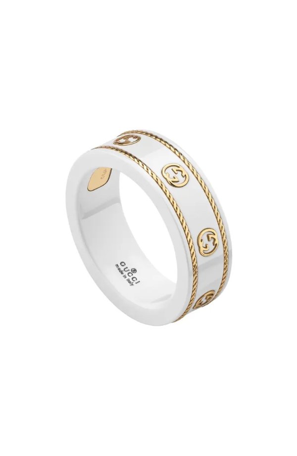 Icon White Zirconia Ring