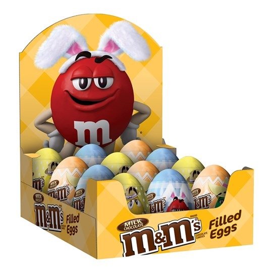 M&M’S Milk Chocolate Candy Easter Eggs, 0.93 Oz Egg, 12-Count | M&M’S - mms.com