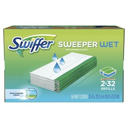 Sweeper Wet Refills, Choose Your Scent (64 ct.) - Sam's Club