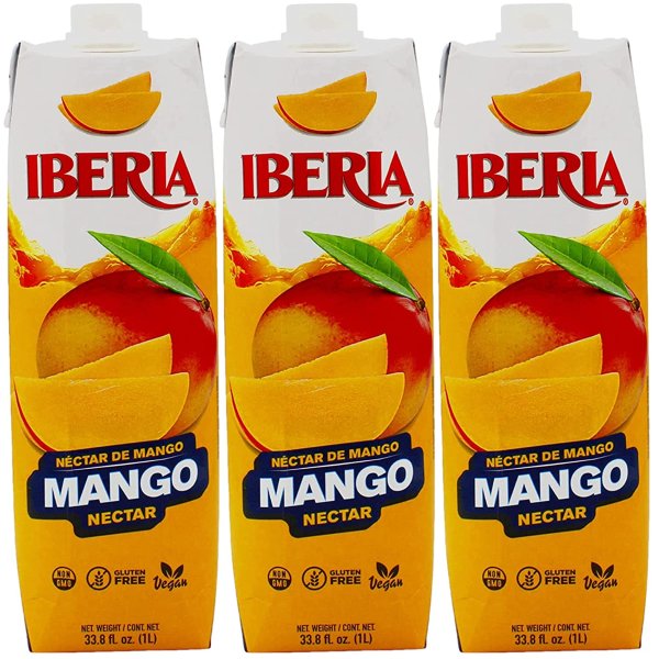 Mango Nectar, 33.8 fl. oz., (Pack of 3)