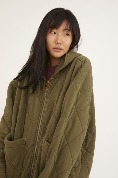 UO Freja Quilted Hooded Jacket