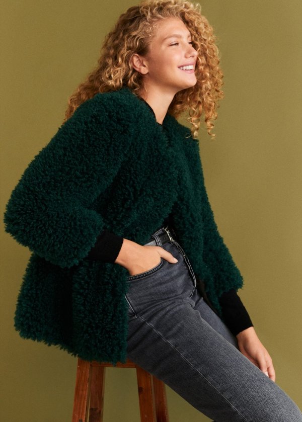 Fur boucle coat - Women | OUTLET USA