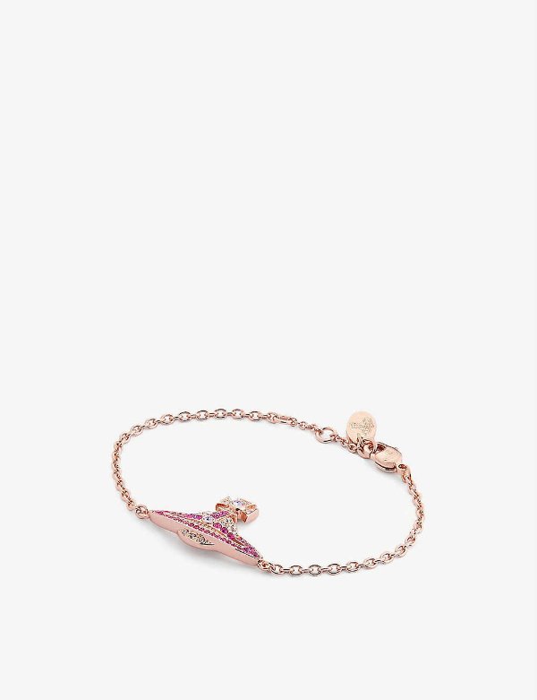 Kika crystal orb bracelet