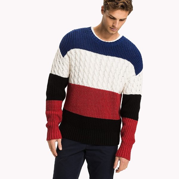 Oversize Colorblock Sweater | Tommy Hilfiger