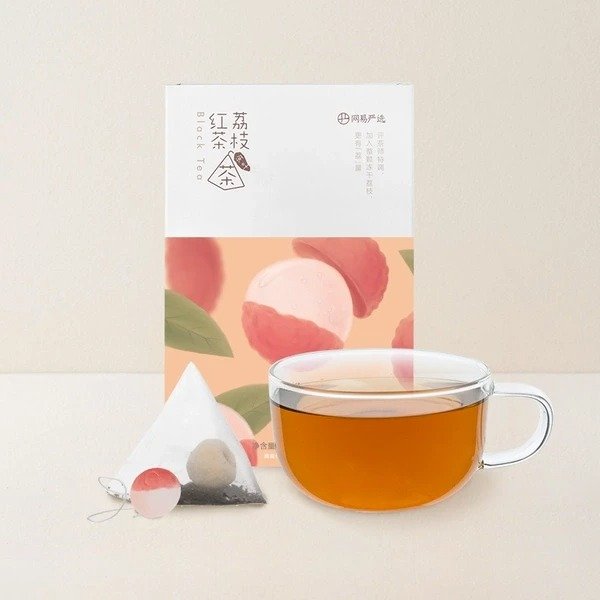 【中国直邮】荔枝红茶 3.8克*12袋