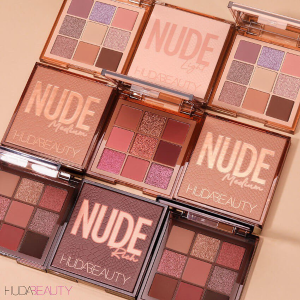 Huda Beauty Nude系列9色眼影盘强势来袭 今年秋冬必须拥有的小盘