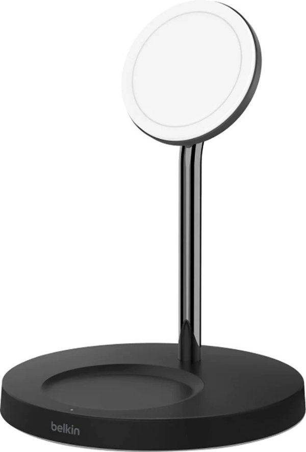 BOOSTCHARGE PRO 2-in-1 Magsafe Wireless Charger Stand - Black