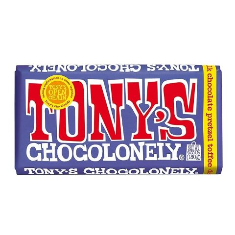 Tony's Chocolonely 42% 黑巧克力 6.35 oz