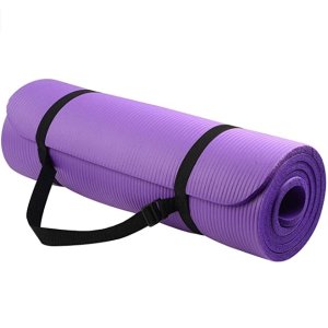 BalanceFrom 1/2-Inch 瑜伽垫 带背带