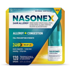 Nasonex 24HR 过敏鼻腔喷雾剂 可使用120次