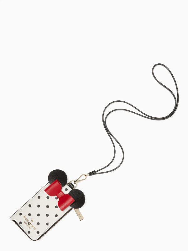 disney x kate spade new york other minnie mouse lanyard