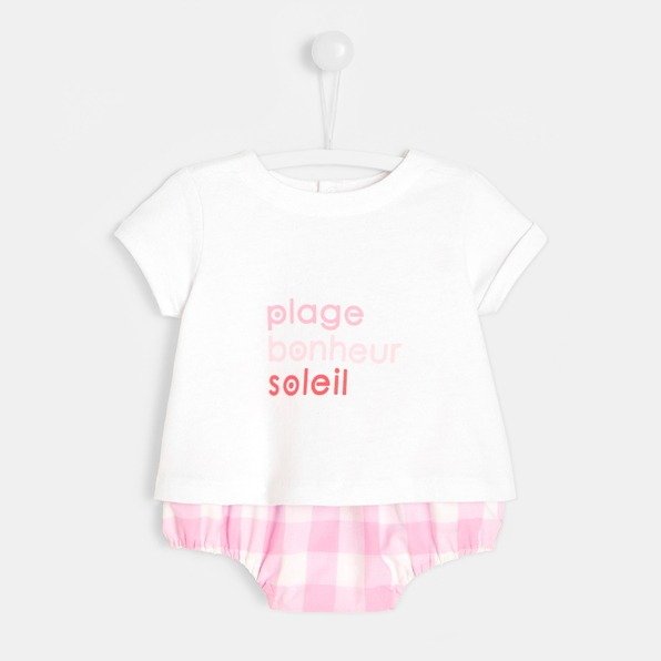 Baby girl set with shorts