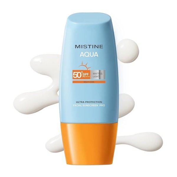 Daily Face Sunscreen 1.35 fl.oz SPF 50+ PA++++ for Sensitive Skin, Non-Greasy No White Cast, Fast Absorbing Lightweight UV Sheild, Waterproof Formula, Vegan & Cruelty Free