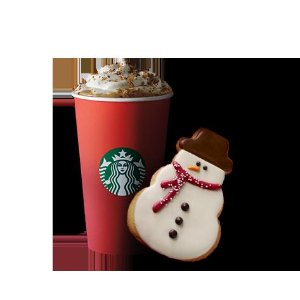 Any Holiday Drinks @ Starbucks