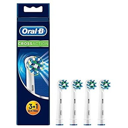 Cross Action Replacement Brush Heads Refill 4-Pack