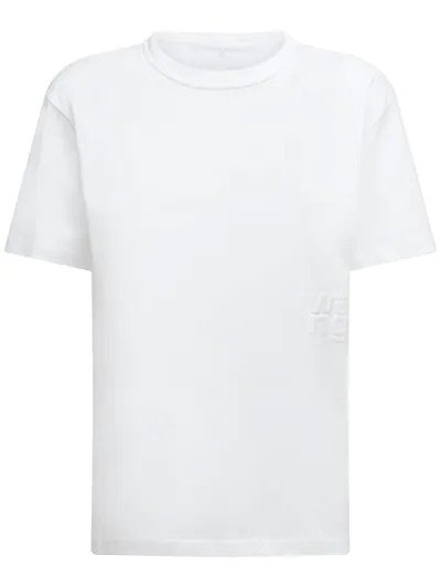 FOUNDATION LOGO棉质平纹针织T恤