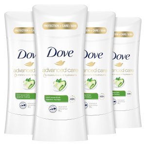 Dove Advanced Care Antiperspirant Cool Essentials 4 Count