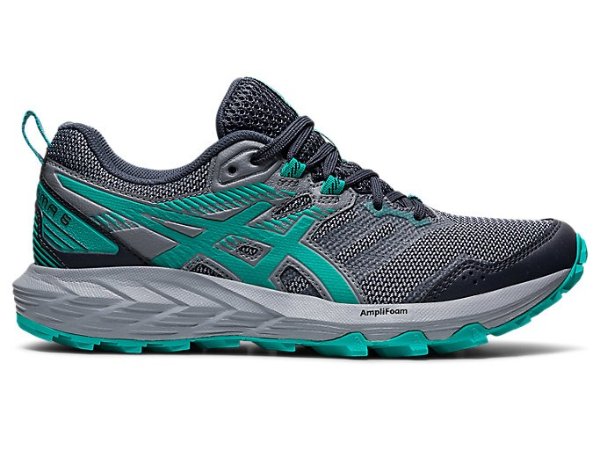 Women's GEL-SONOMA 6 | Carrier Grey/Baltic Jewel | Trail Running Shoes | ASICS