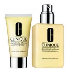  Clinique 'Dramatically Different' Moisturizing Lotion+ Home & Away Jumbo Set ($52.50 Value)
