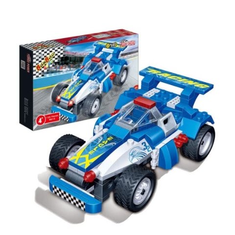 BanBao Pull-Back Car Building Blocks Set Eagle 8612