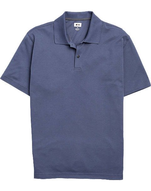 Blue Pima Cotton Polo Shirt - Men's Shirts | Men's Wearhouse
